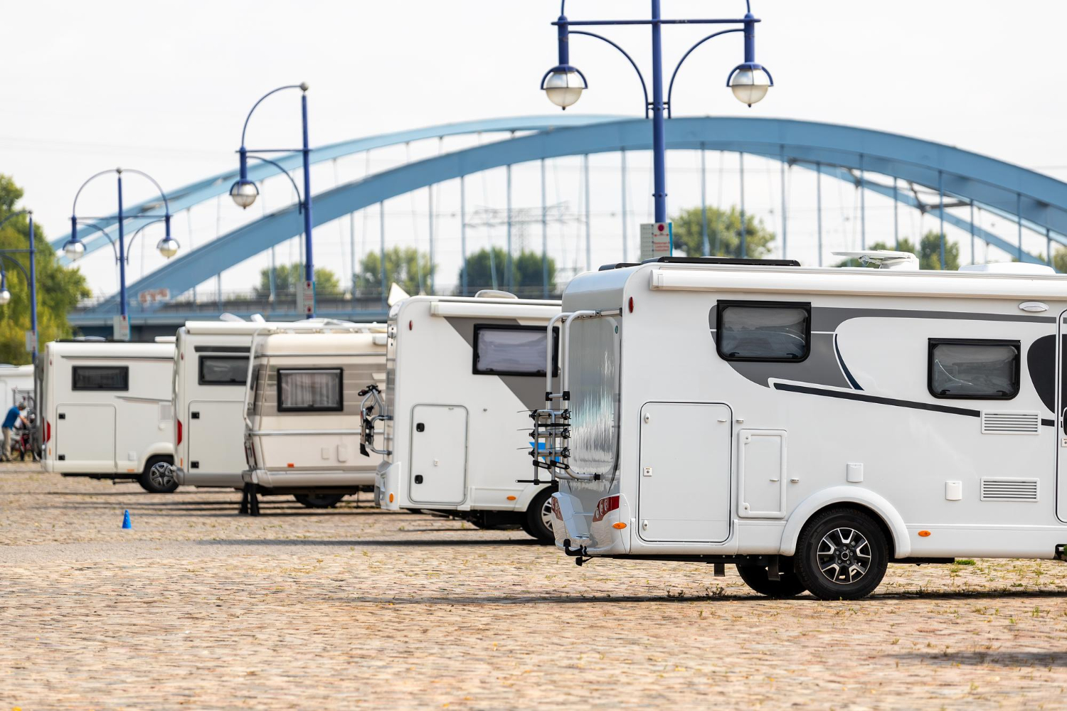 parking avec camping-car